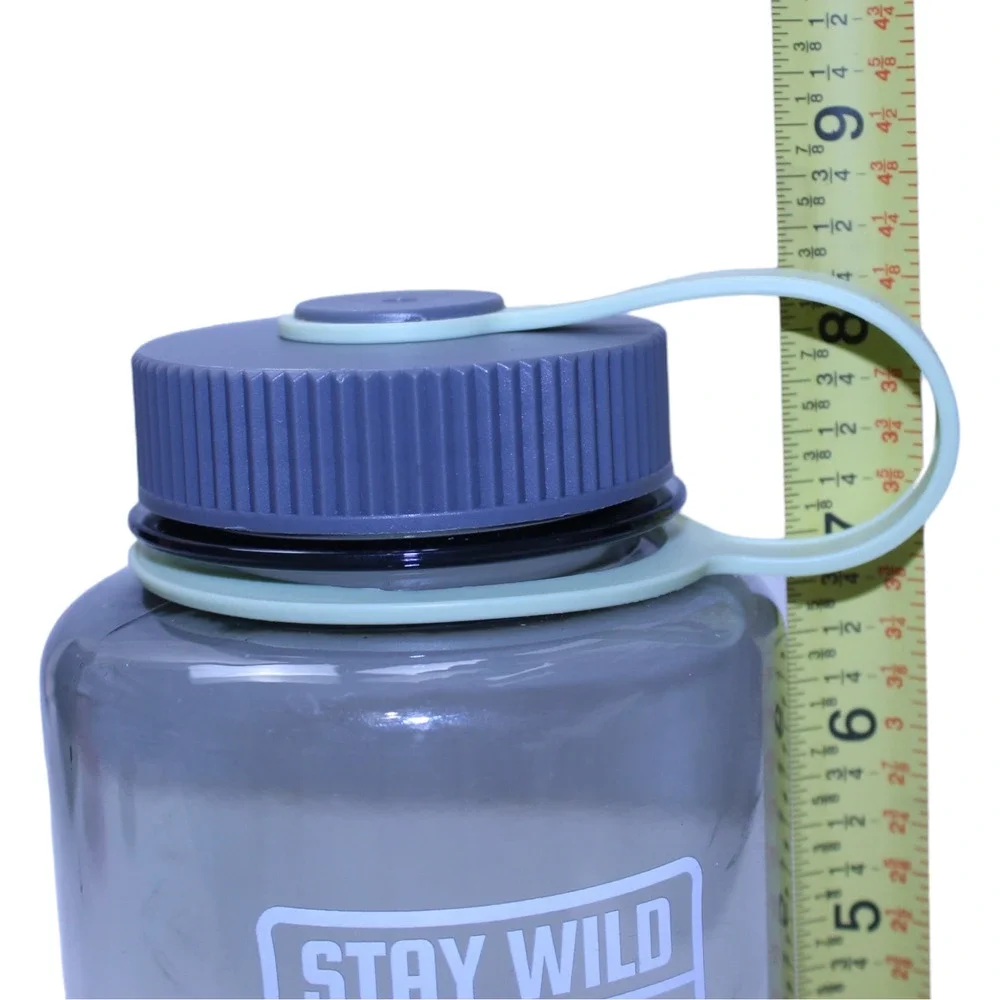 Maverik Water Bottle Stay Wild Gray 36 oz Camping Hiking Hydration Adventure